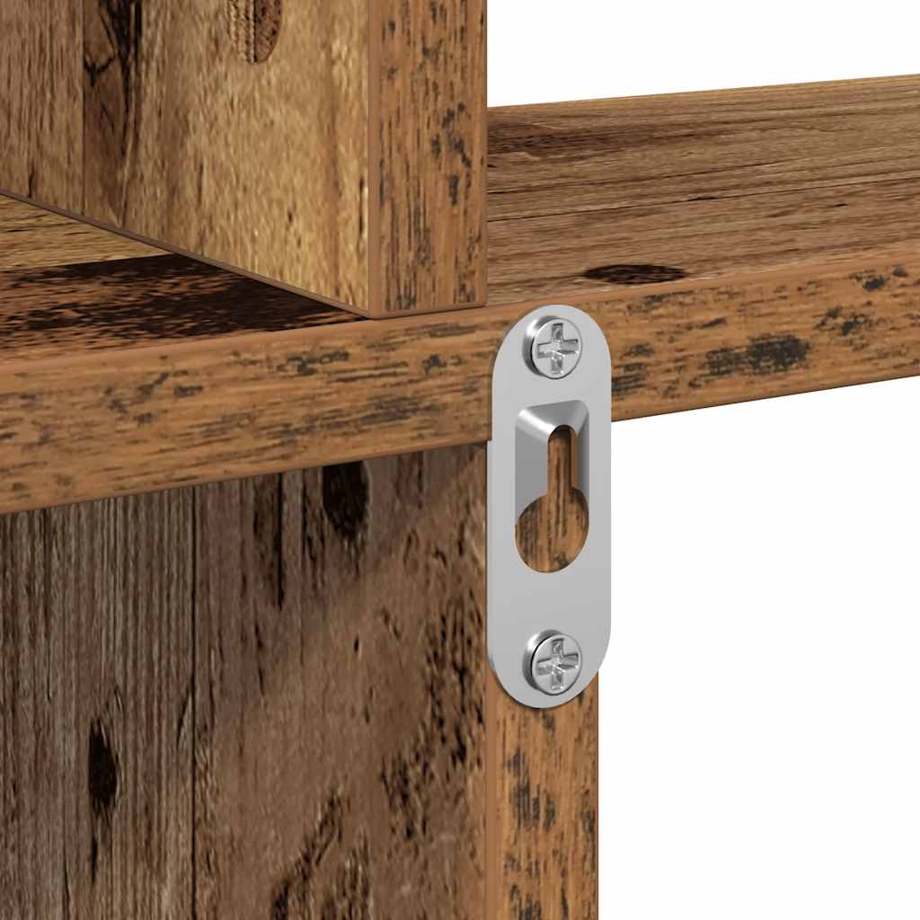 sieninė lentyna Sena mediena 80x15x78,5 cm Inžinerinė mediena