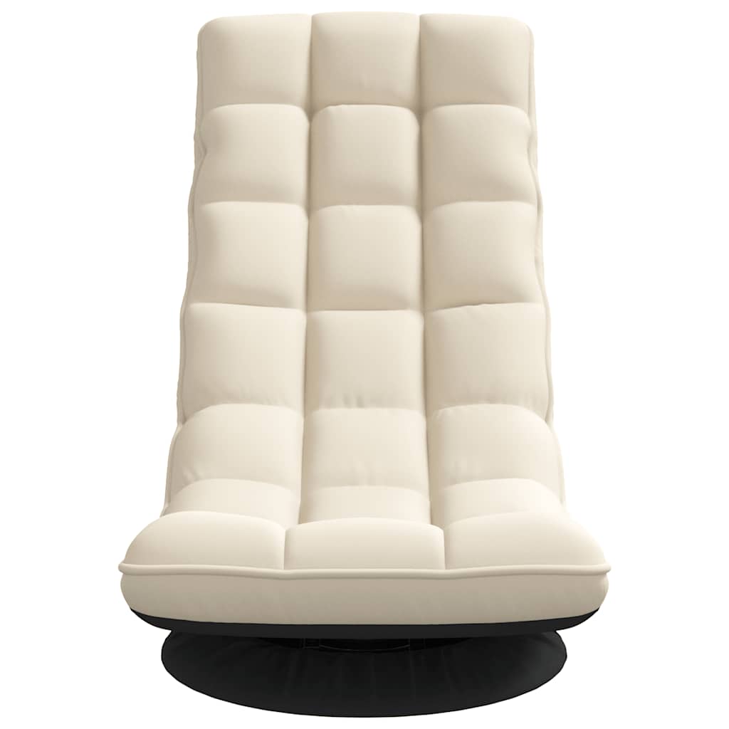 Ant grindų pastatoma pasukama kėdė, lininė, 70x51x79cm