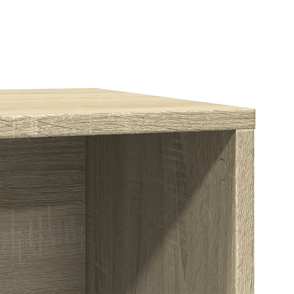 Kačių kraiko dėžės spintelė, ąžuolo, 80x50x45cm, mediena