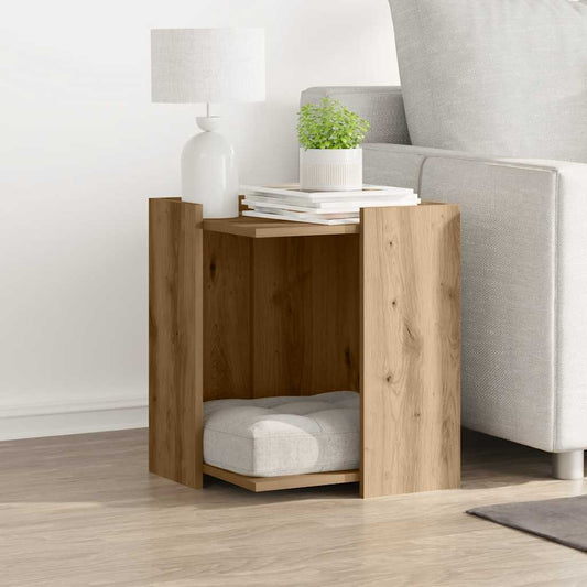 Kačių kraiko dėžės spintelė, artisano, 42x42x51cm, mediena