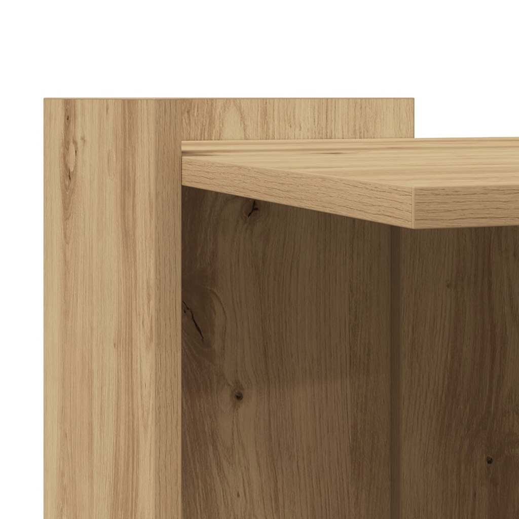 Kačių kraiko dėžės spintelė, artisano, 53x53x51cm, mediena