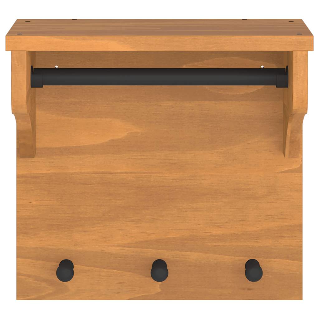 Sieninė kabykla "SANDNES" 43x30x42 pušies masyvo