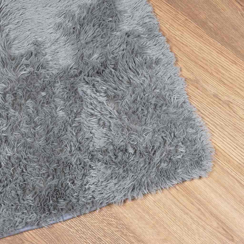 Shaggy tipo kilimas, NAVARRA, 160x230 cm, šviesiai pilka