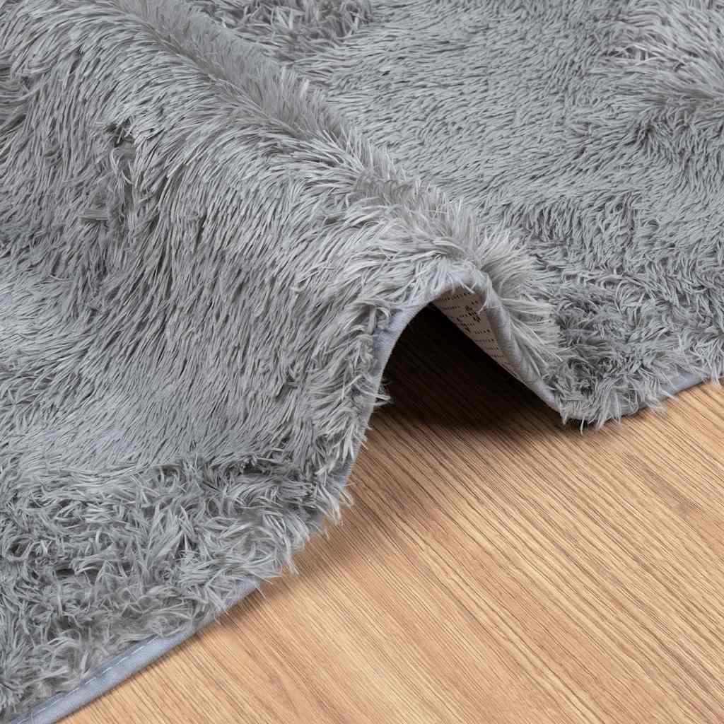 Shaggy tipo kilimas, NAVARRA, 160x230 cm, šviesiai pilka