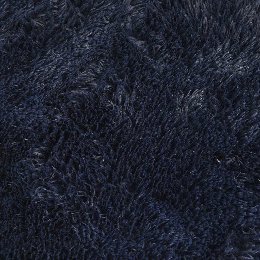Shaggy tipo kilimas, NAVARRA, 240x340 cm, tamsiai mėlyna