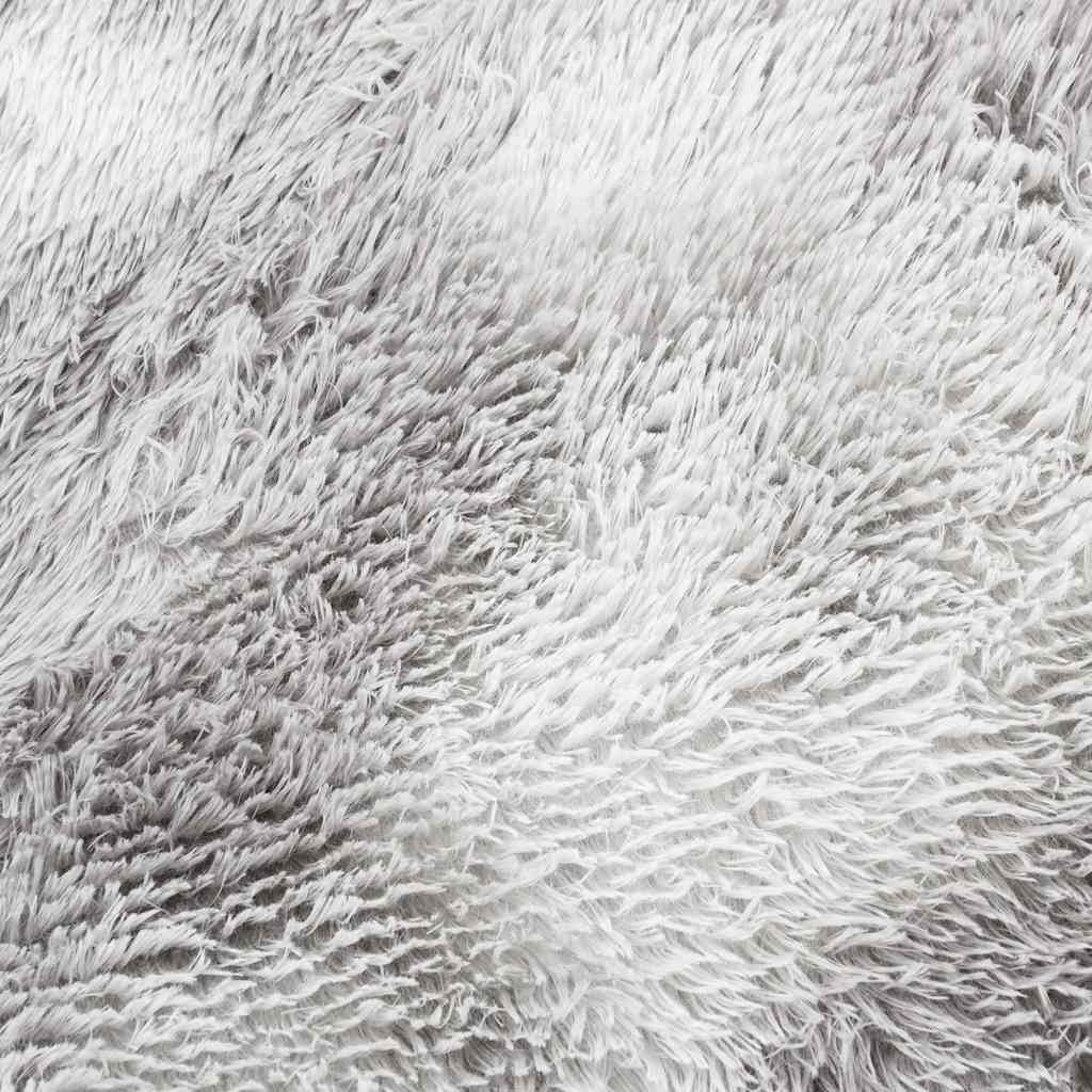 Shaggy tipo kilimas, NAVARRA, 200x200 cm, sidabrinė pilka