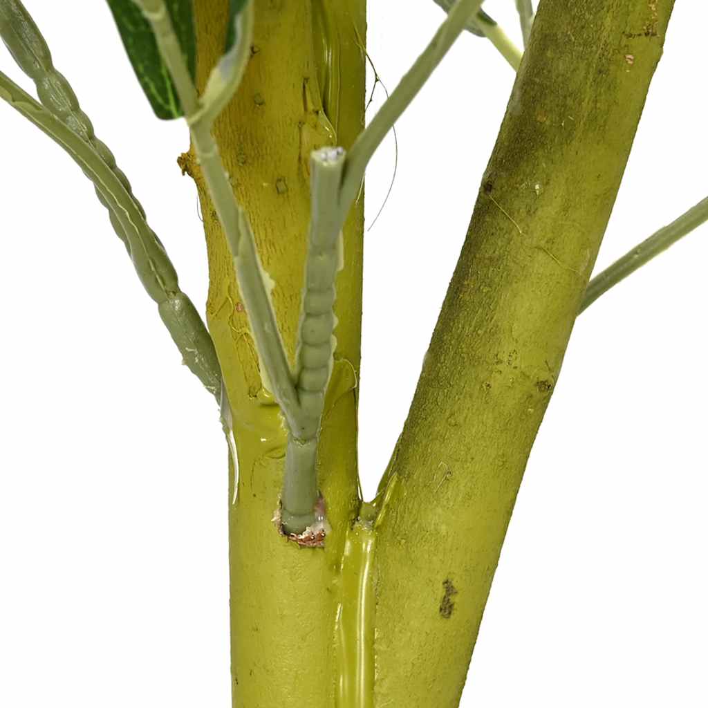 Dirbtinis alyvmedis, žalios spalvos, 120cm, 450 lapų