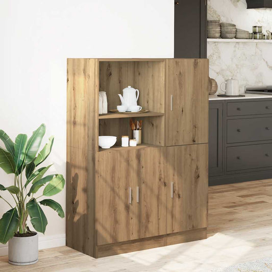 2 dalių virtuvės spintelių rinkinys Artisan ąžuolas