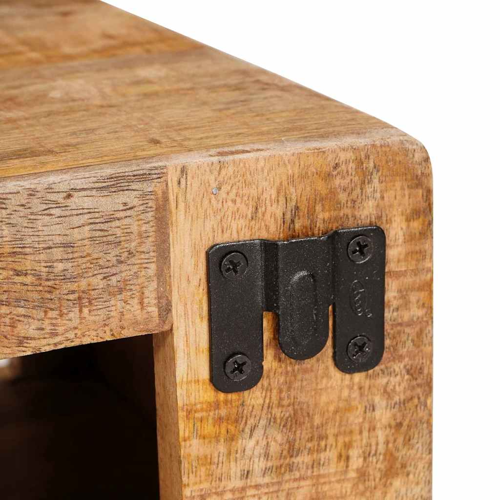 Vyno stovas Ruda 44 x 30 x 35 cm mango medienos masyvas