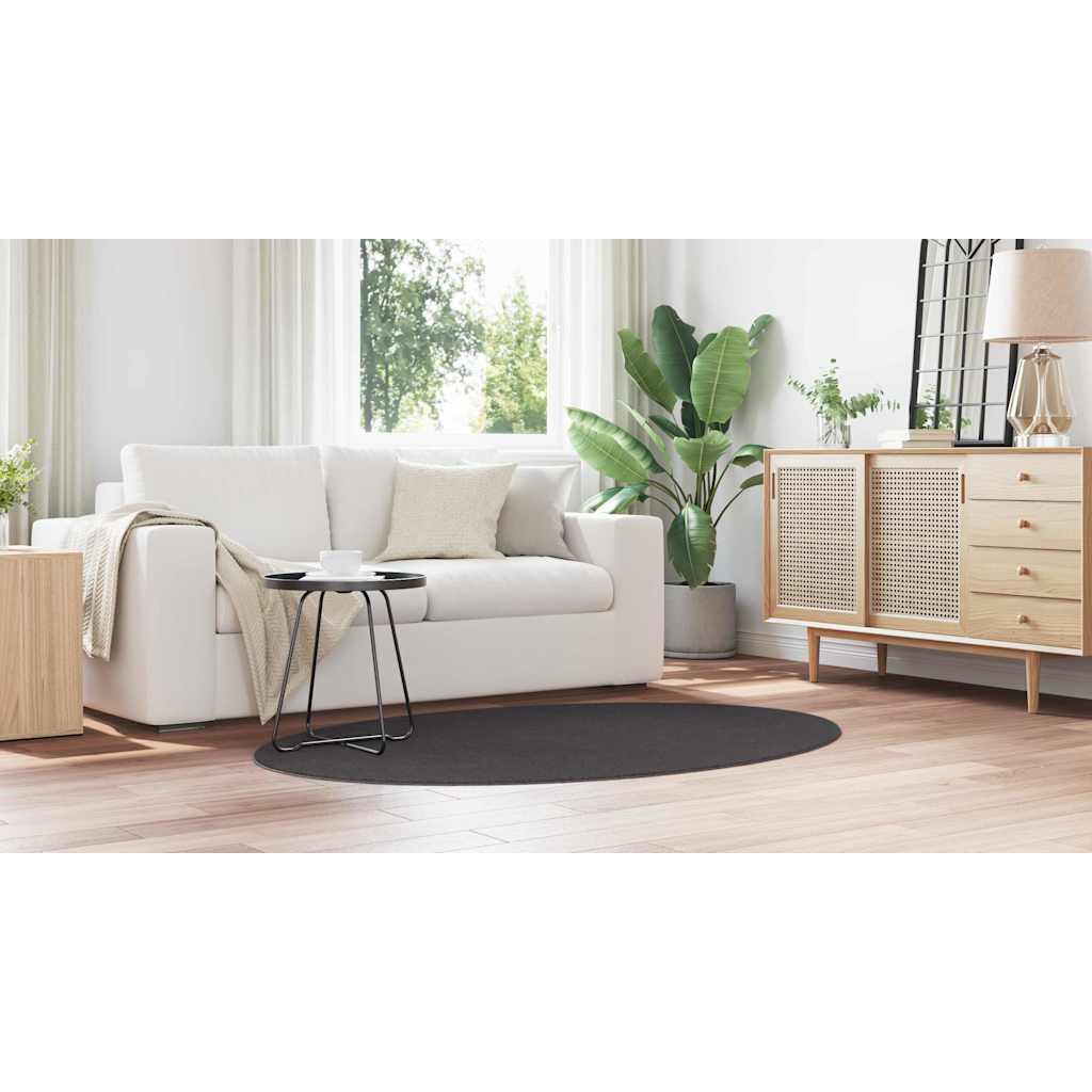 Kilimas HUARTE Antracitas 170 x 120 cm 100% poliesteris