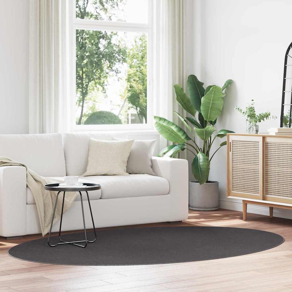 Kilimas HUARTE Antracitas 230 x 160 cm 100% poliesteris