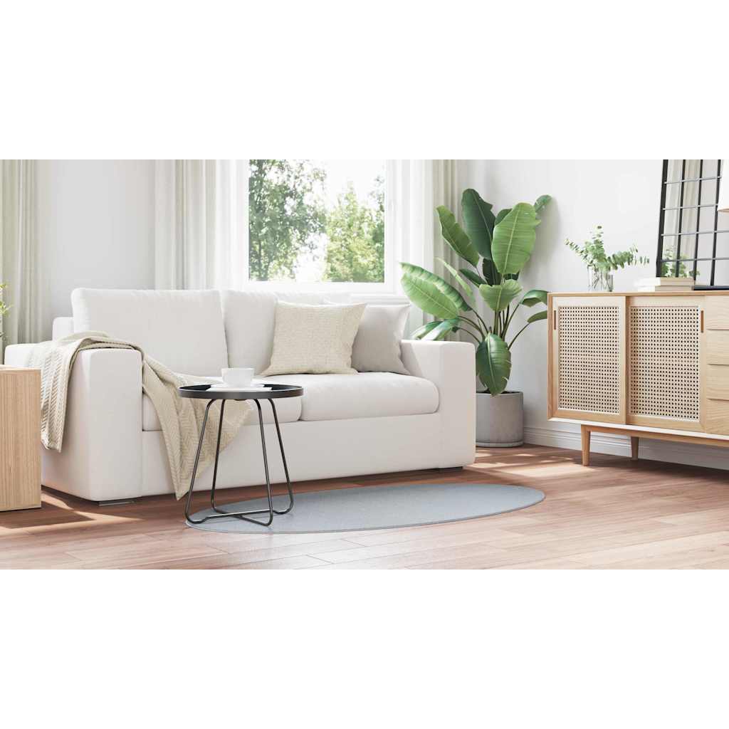 Kilimas HUARTE Pilka 150 x 80 cm 100% poliesteris