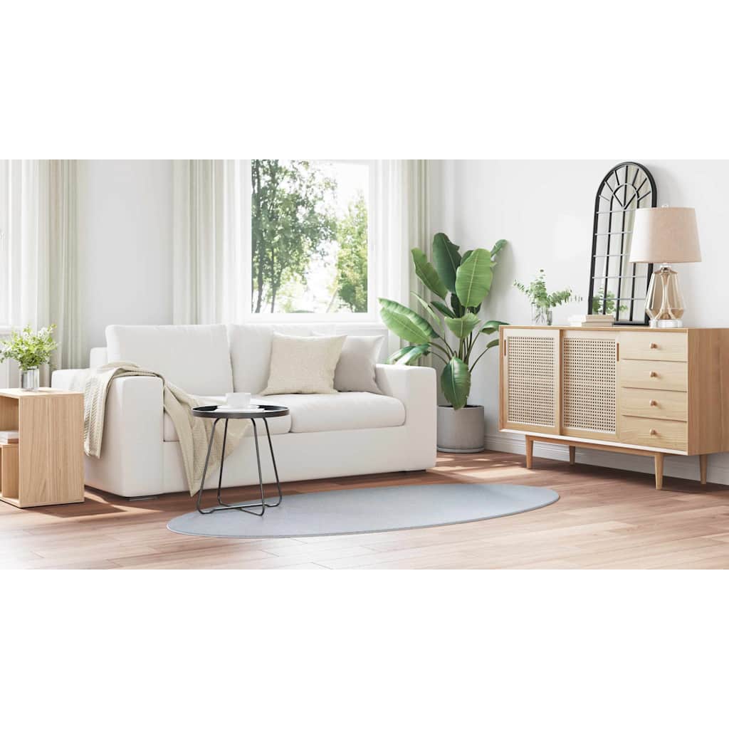 Kilimas HUARTE Pilka 170 x 120 cm 100% poliesteris