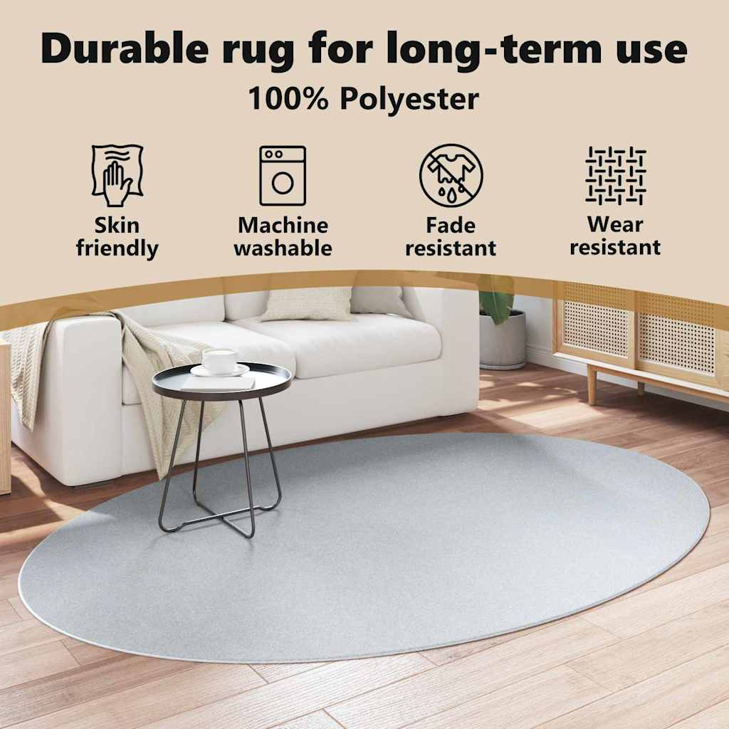 Kilimas HUARTE Pilka 230 x 160 cm 100% poliesteris