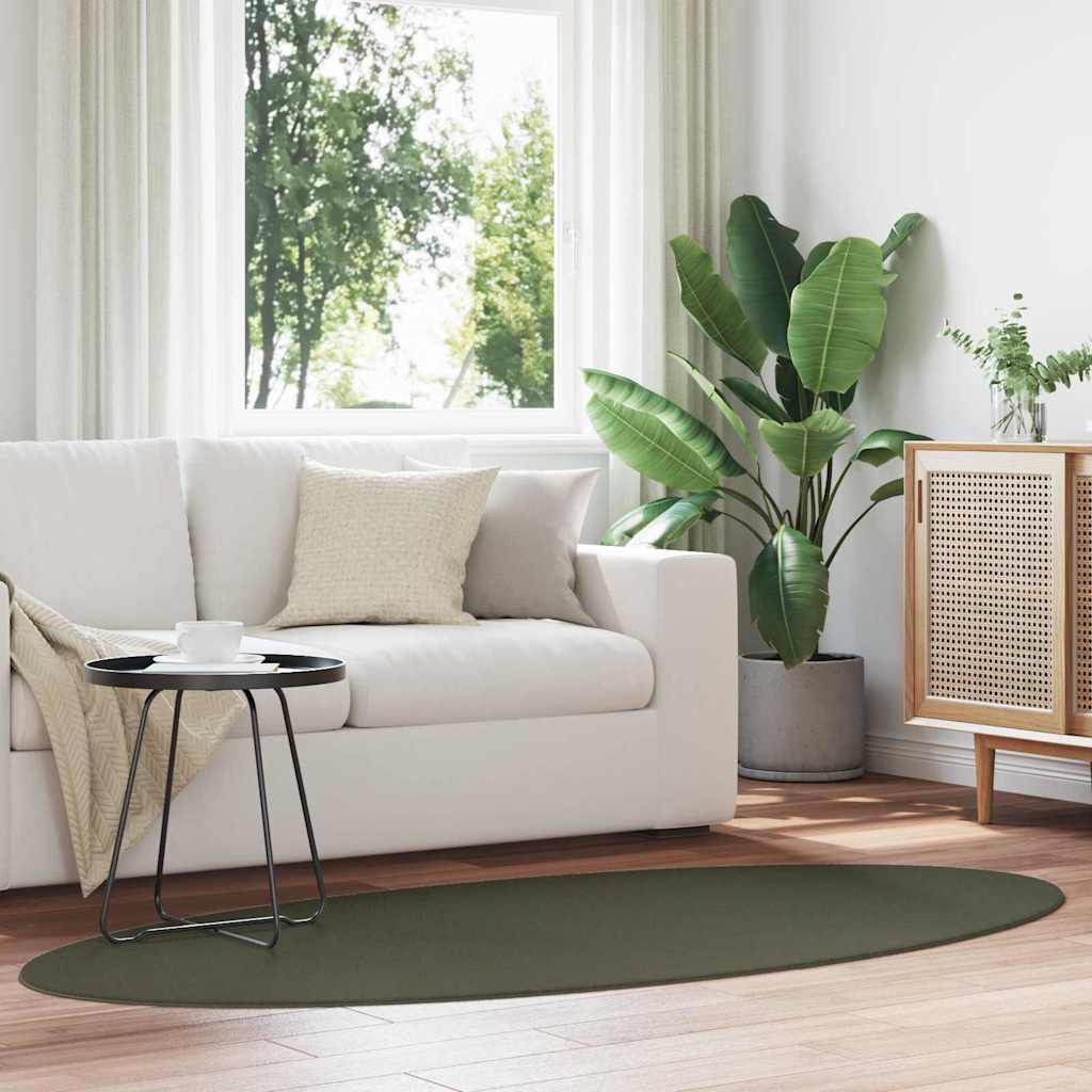 Kilimas HUARTE Miško Žalia 100 x 200 cm 100% poliesteris