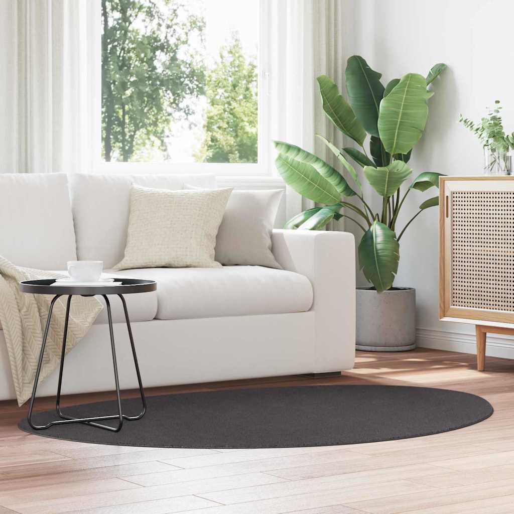 Kilimas HUARTE Antracitas 120 x 170 cm Poliesteris