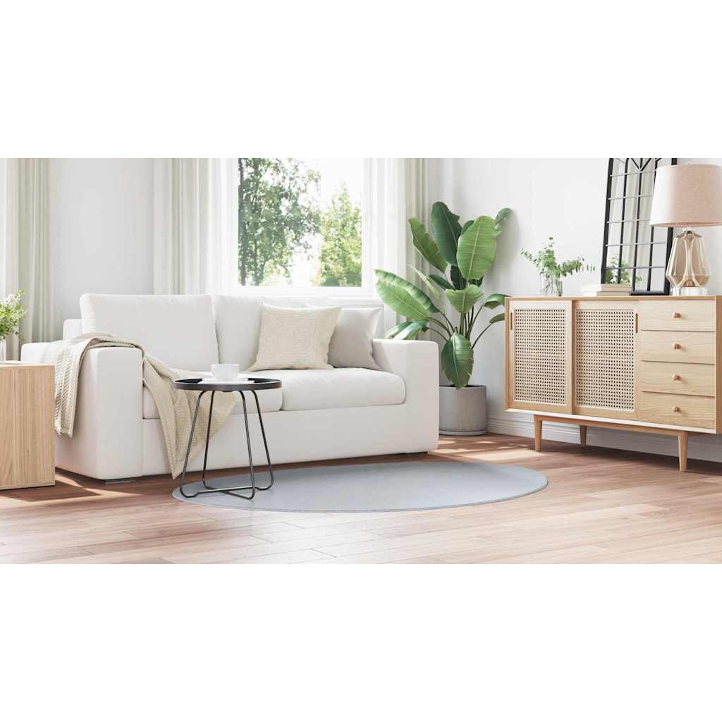 Kilimas HUARTE Pilka 120 x 170 cm Poliesteris