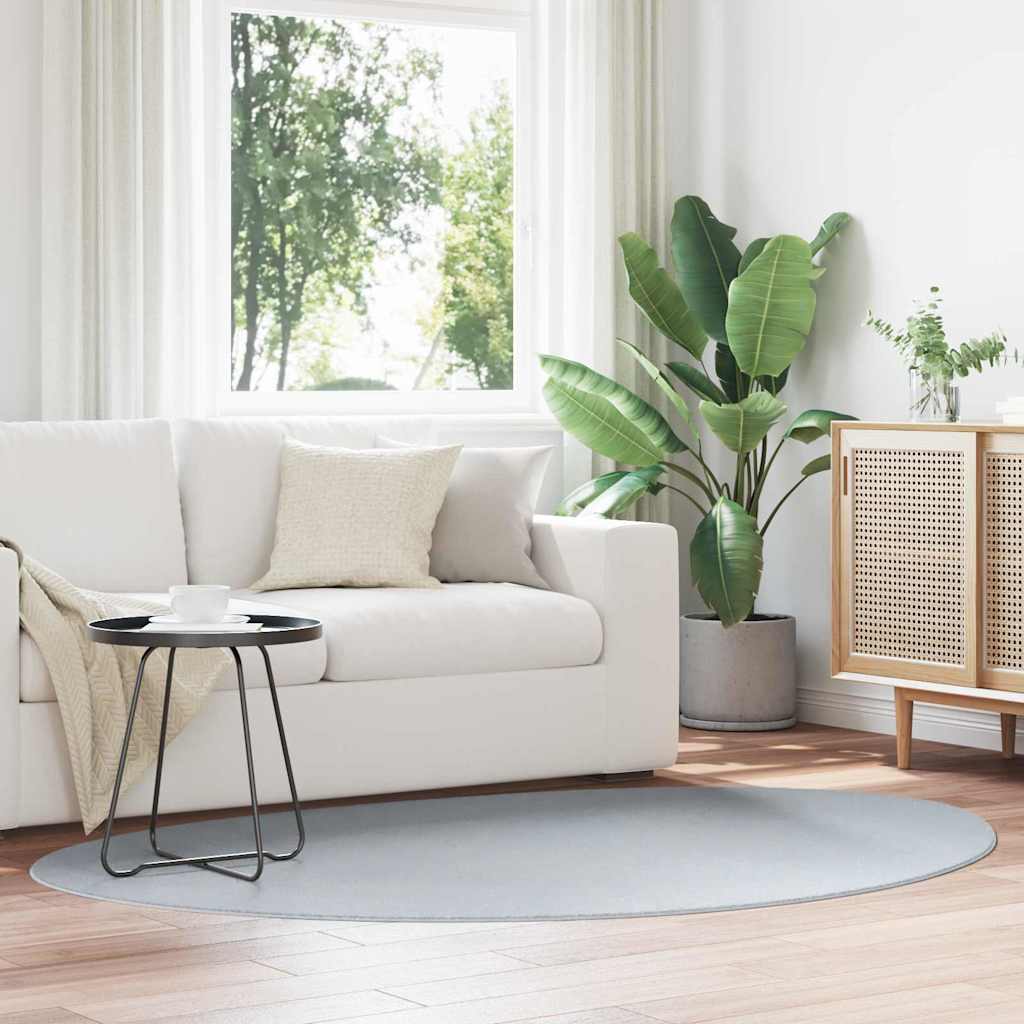 Kilimas HUARTE Pilka 140 x 200 cm Poliesteris