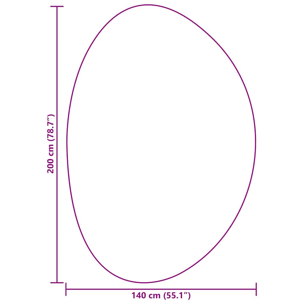 Kilimas HUARTE Pilka 140 x 200 cm Poliesteris