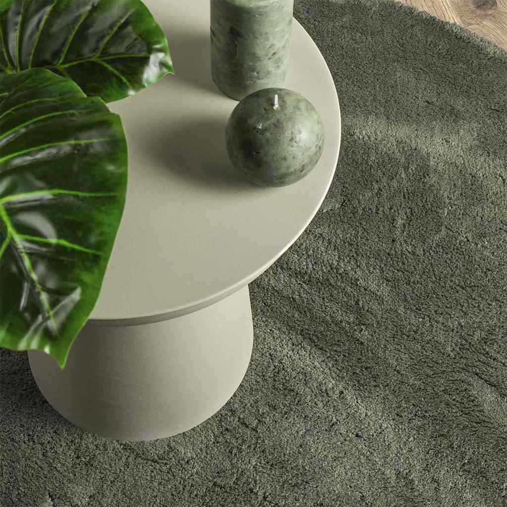 Kilimas HUARTE Miško žalia 120 x 170 cm Poliesteris