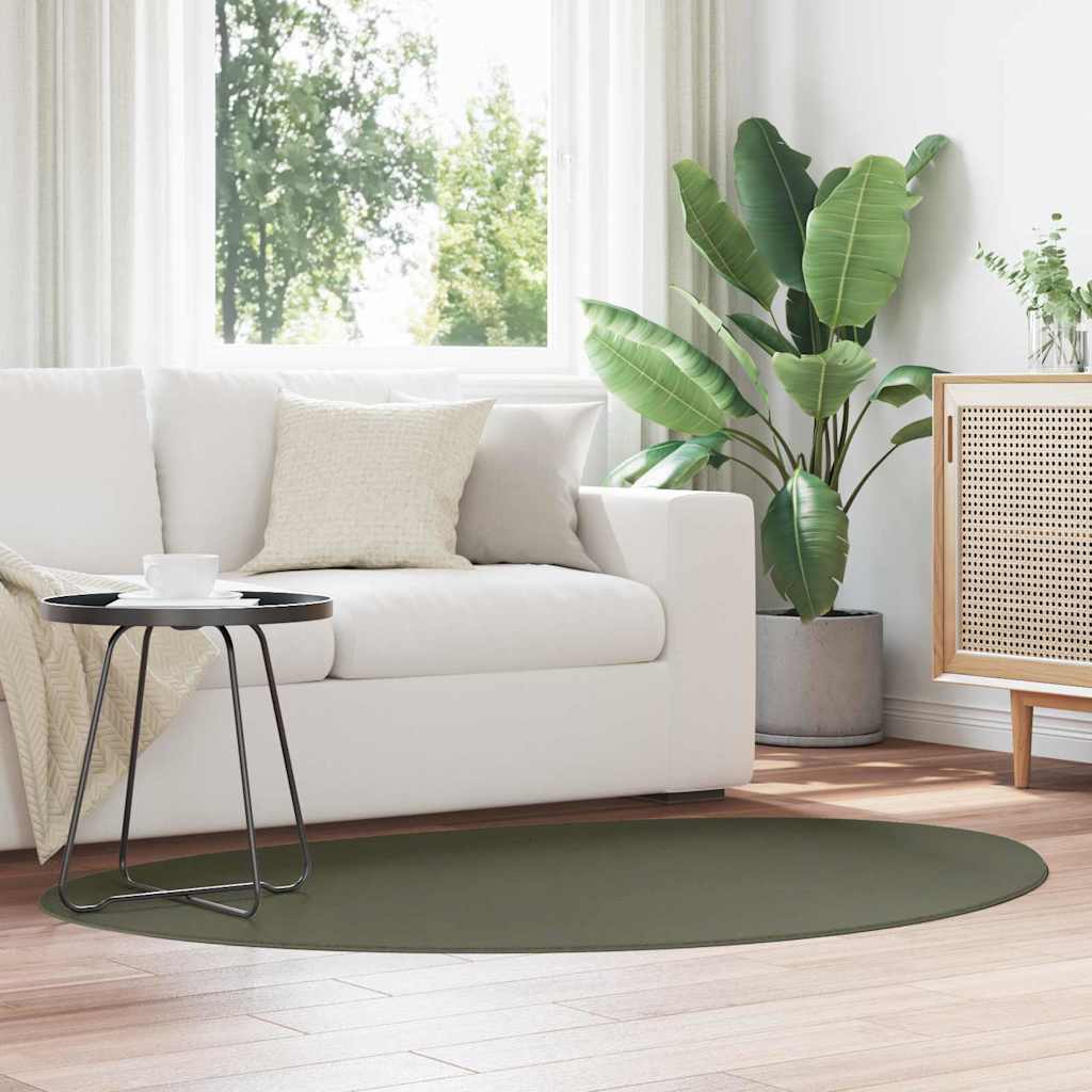 Kilimas HUARTE Miško žalia 120 x 170 cm Poliesteris