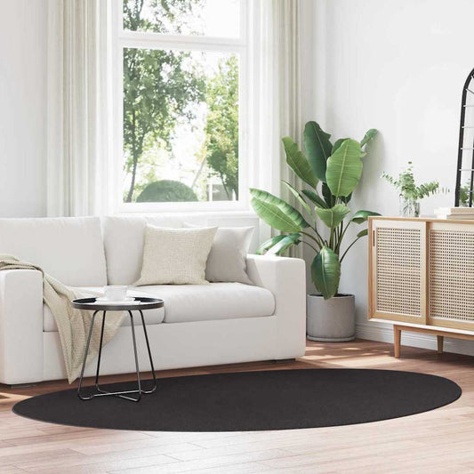 Kilimas HUARTE Juoda 160 x 230 cm Poliesteris