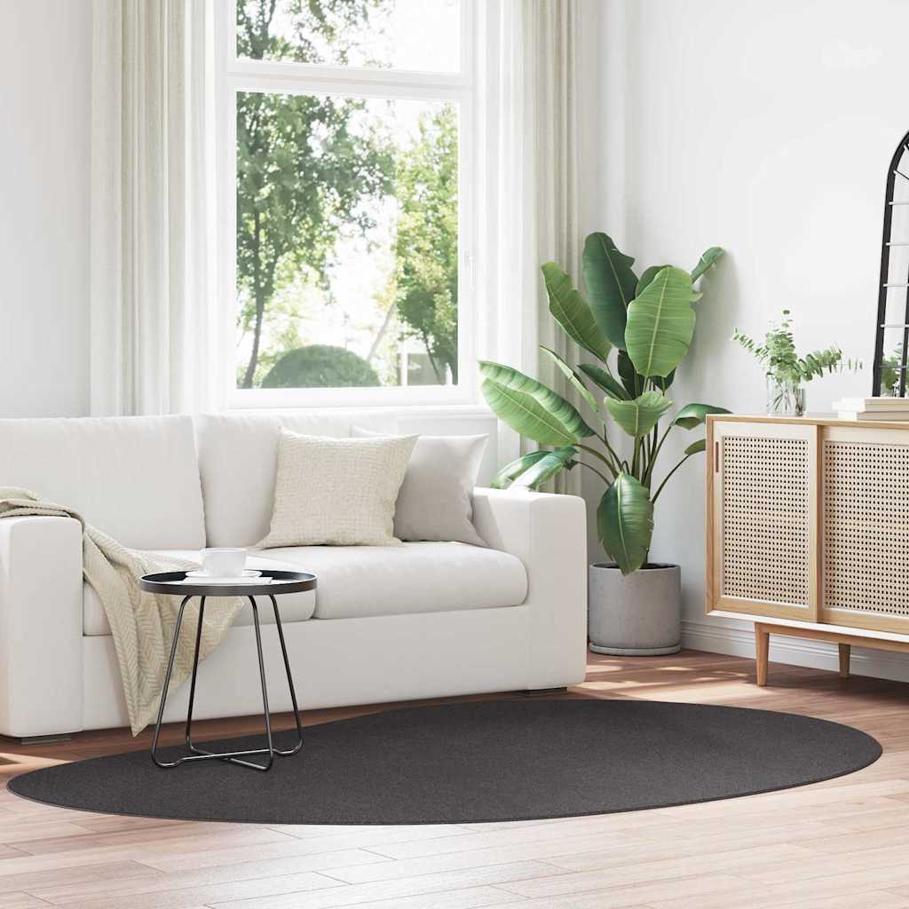 Kilimas HUARTE Antracitas 160 x 230 cm Poliesteris