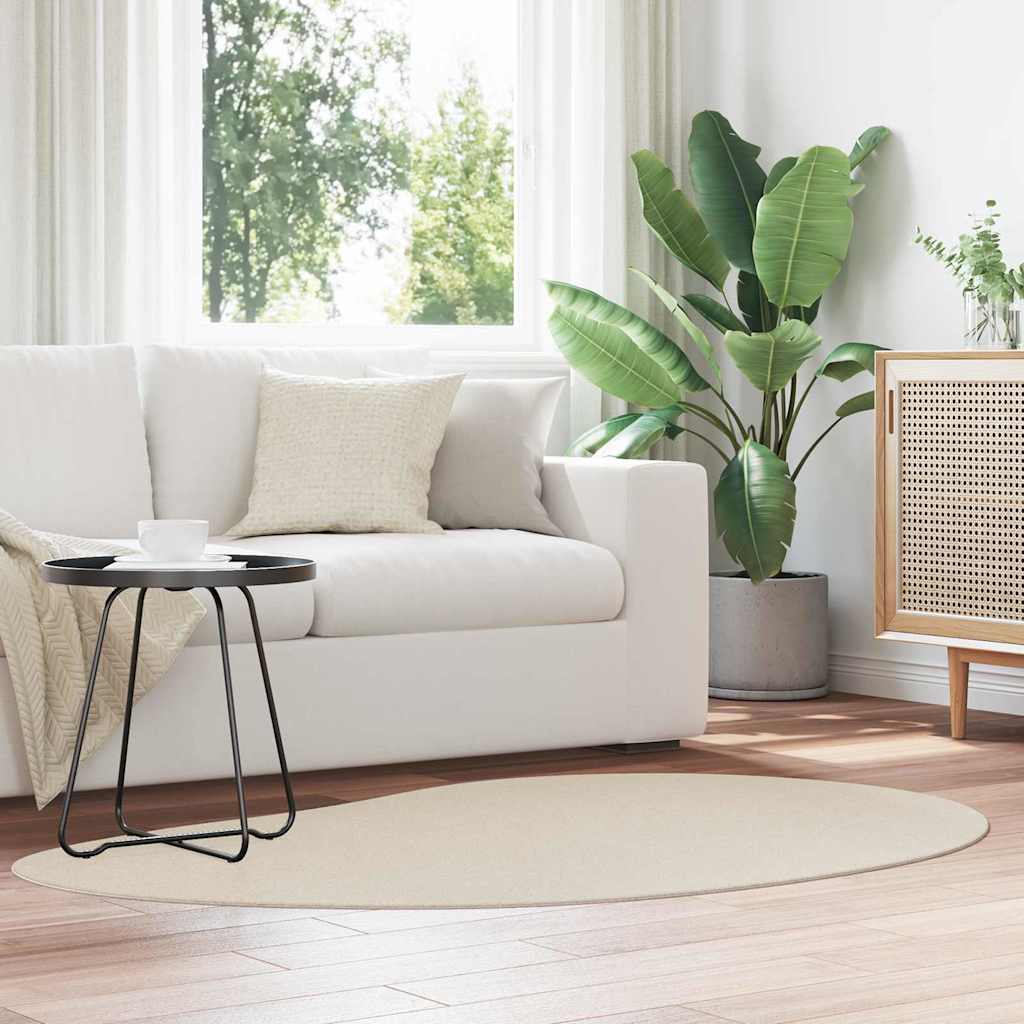 Zoninės kiliminės dangos HUARTE Smėlio 120 x 170 cm Poliesteris