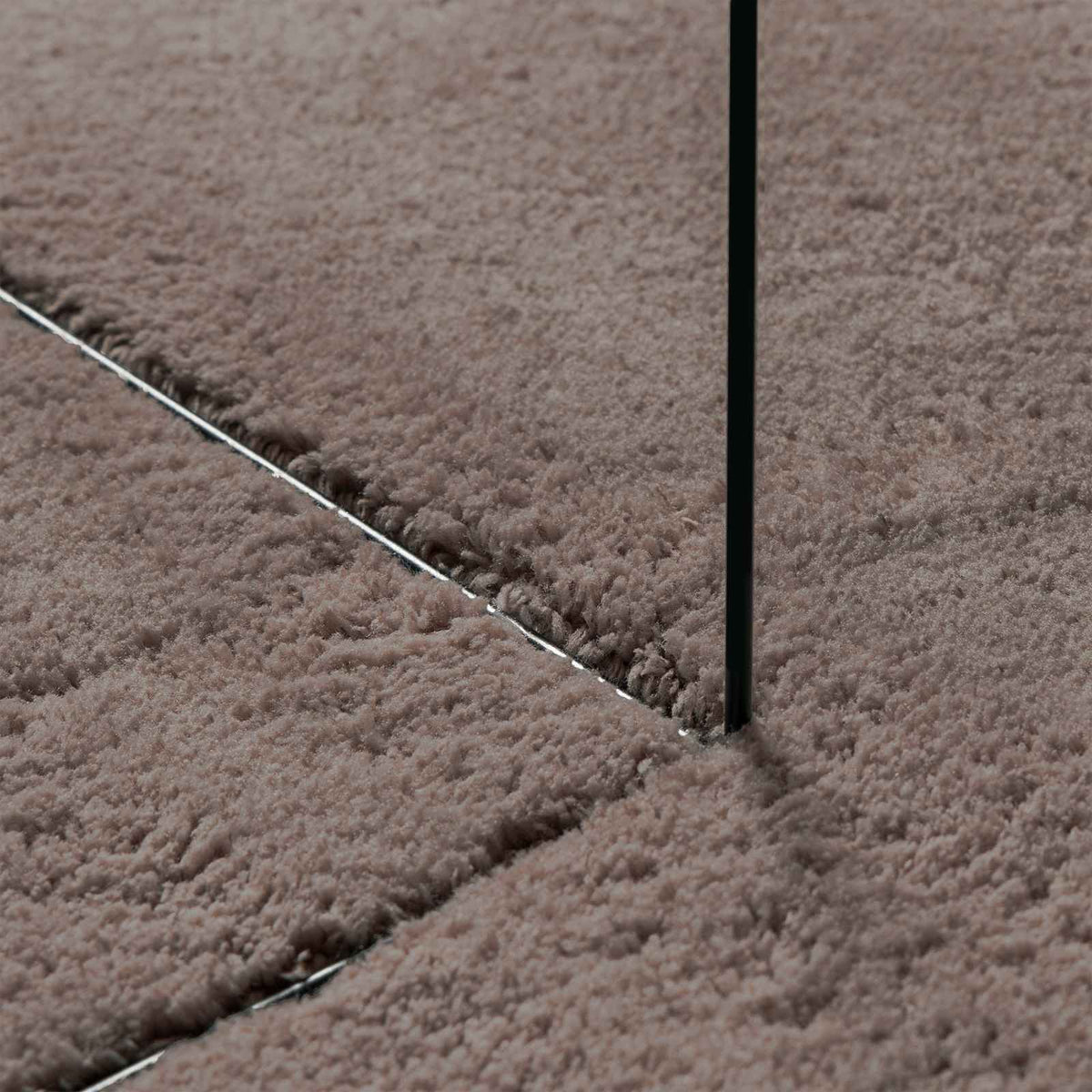 Zoninės kiliminės dangos HUARTE Smėlio 140 x 200 cm Poliesteris