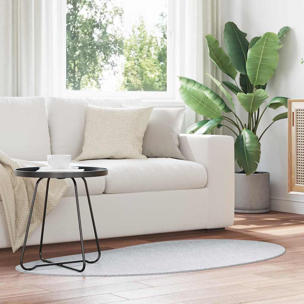 Kilimas HUARTE Pilka 80 x 150 cm Poliesteris