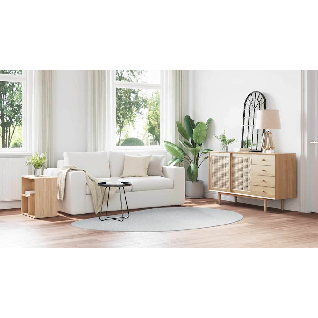 Kilimas HUARTE Pilka 160 x 230 cm Poliesteris