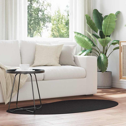 Kilimas Juoda 80 x 150 cm Poliesteris