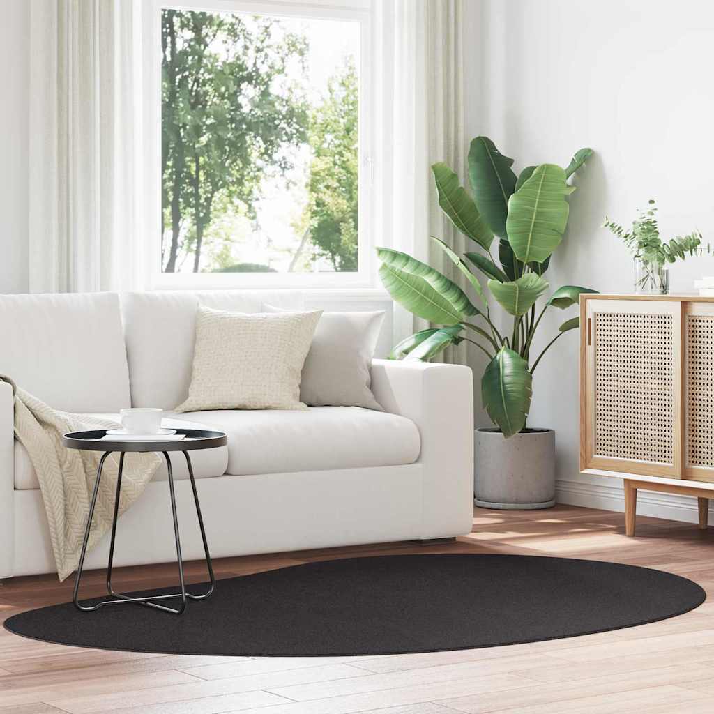 Kilimas Juoda 140 x 200 cm Poliesteris