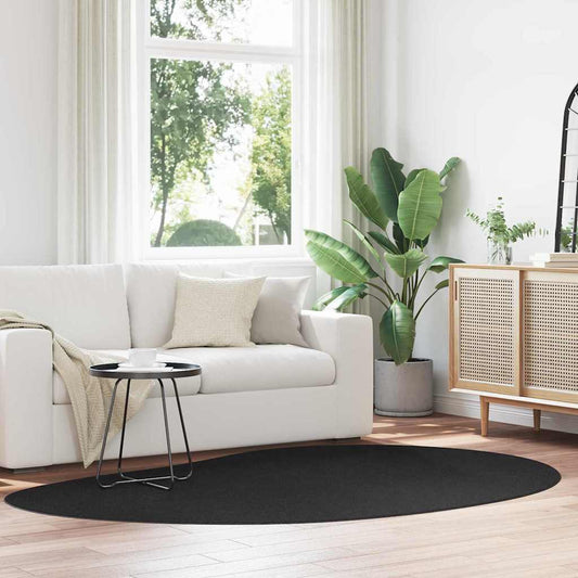 Kilimas HUARTE Juoda 160 x 230 cm Poliesteris