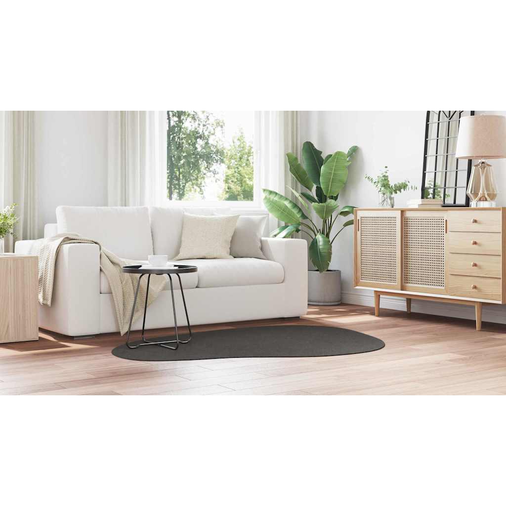 Kilimas HUARTE Antracitas 120 x 170 cm Poliesteris