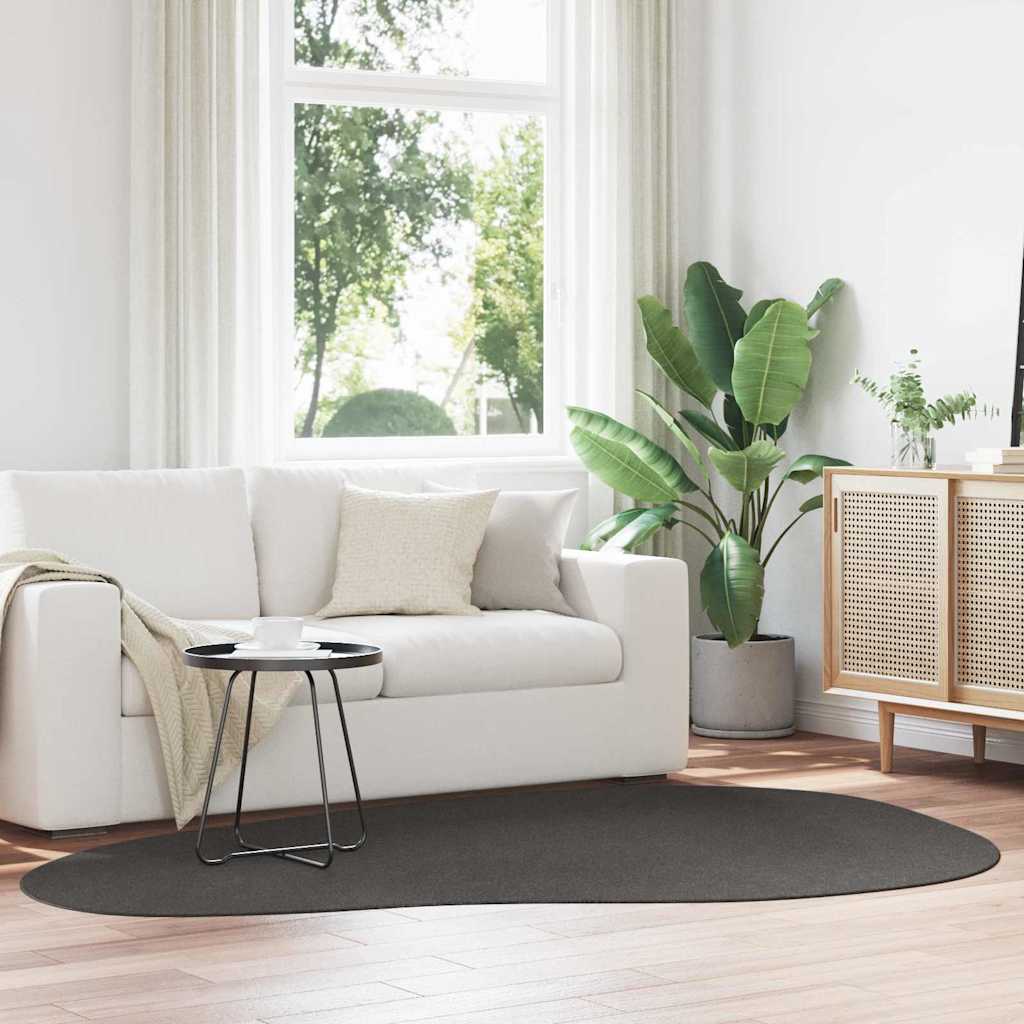 Kilimas HUARTE Antracitas 160 x 230 cm Poliesteris