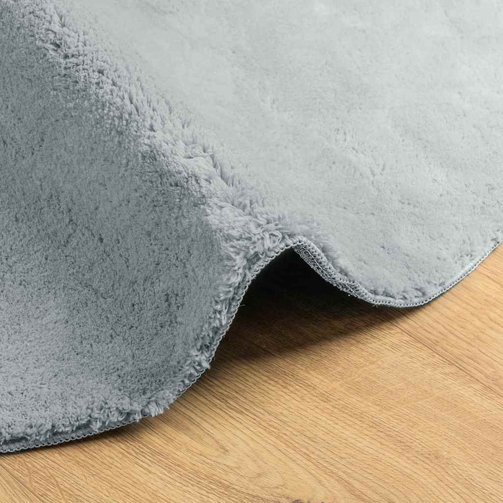 Kilimas HUARTE Pilka 80 x 150 cm Poliesteris