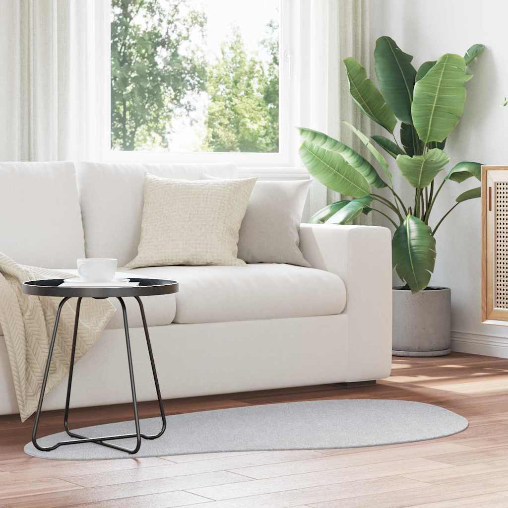 Kilimas HUARTE Pilka 80 x 150 cm Poliesteris