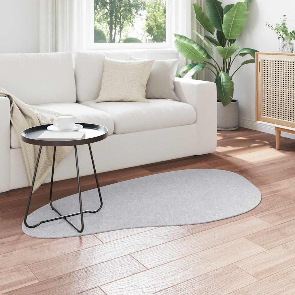 Kilimas HUARTE Pilka 80 x 150 cm Poliesteris
