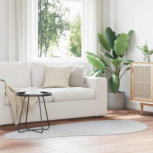 Kilimas HUARTE Pilka 100 x 200 cm Poliesteris