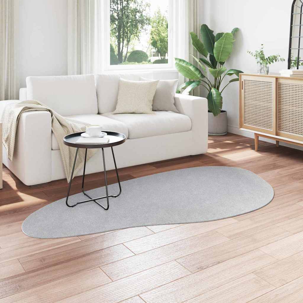 Kilimas HUARTE Pilka 100 x 200 cm Poliesteris