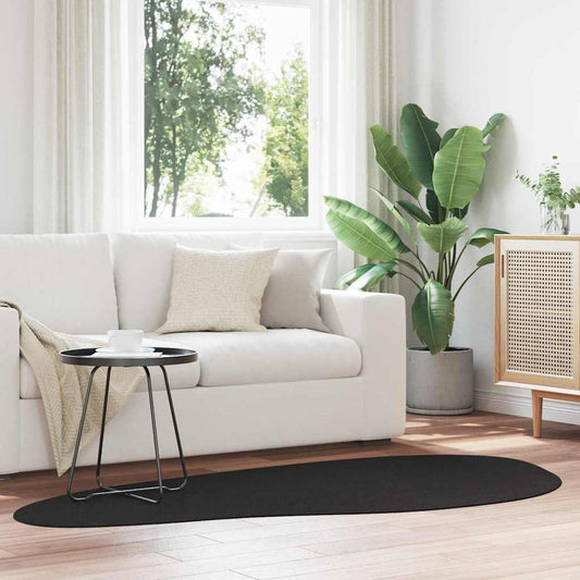 Kilimas HUARTE Juoda 100 x 200 cm Poliesteris