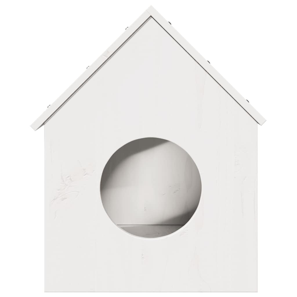 Cat House Balta 41x50x50 cm Pušies masyvo