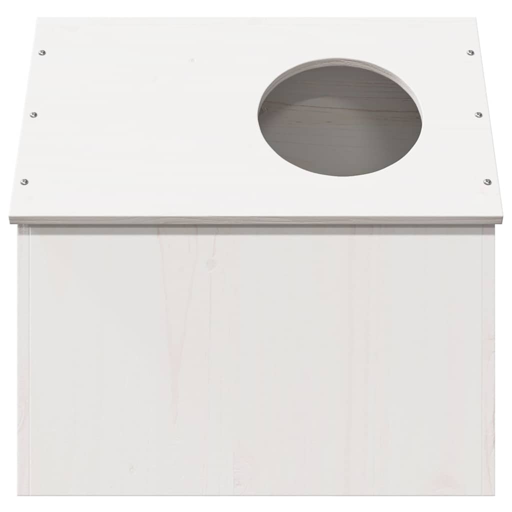 Cat House Balta 41x50x50 cm Pušies masyvo