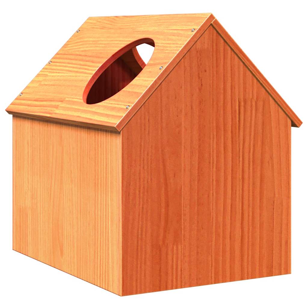 Cat House Wax Ruda 41x50x50 cm Pušies masyvo