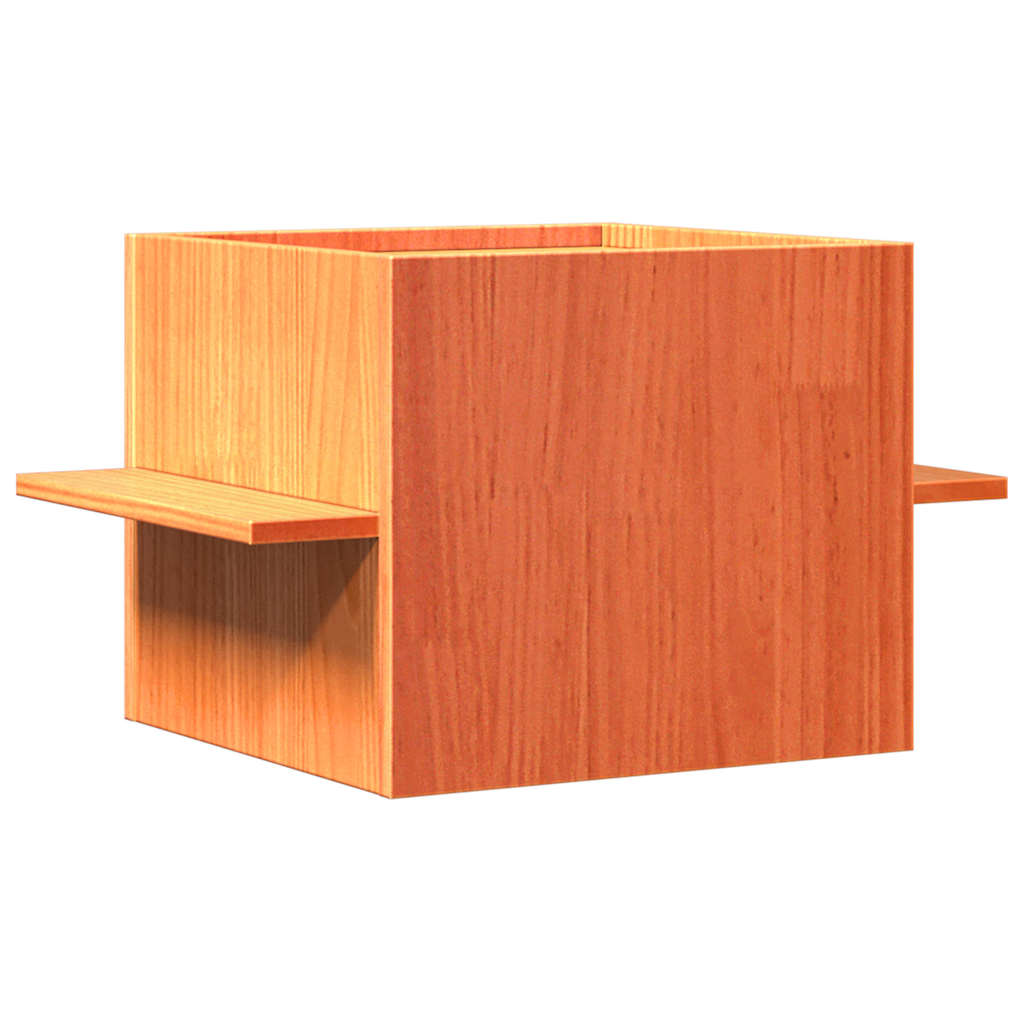 Cat House Wax Ruda 51x35x30 cm Pušies masyvo