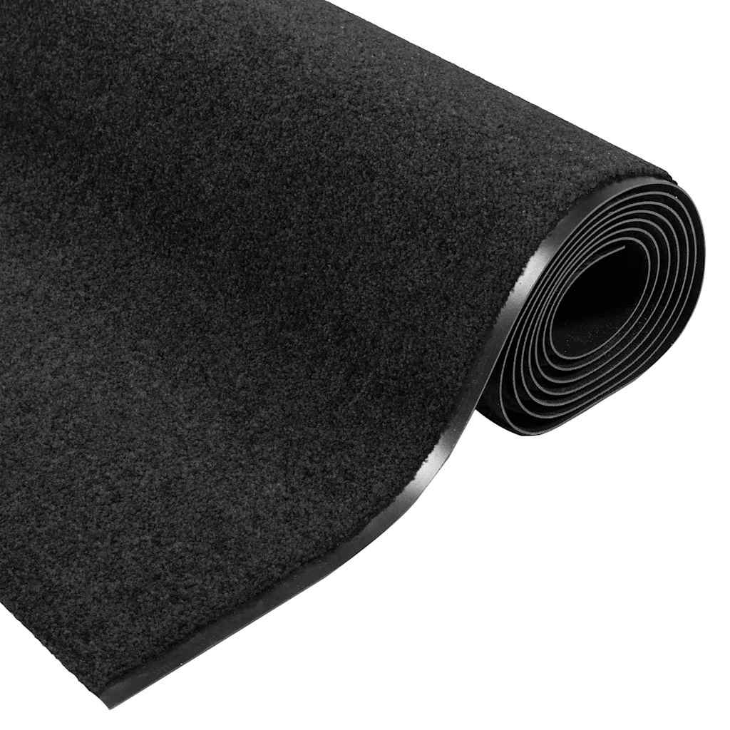 Durų kilimėlis Juoda 120 x 350 cm 100% poliamidas