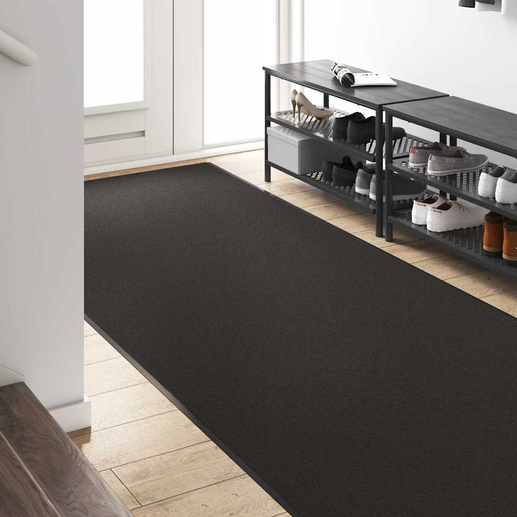 Durų kilimėlis Juoda 120 x 350 cm 100% poliamidas
