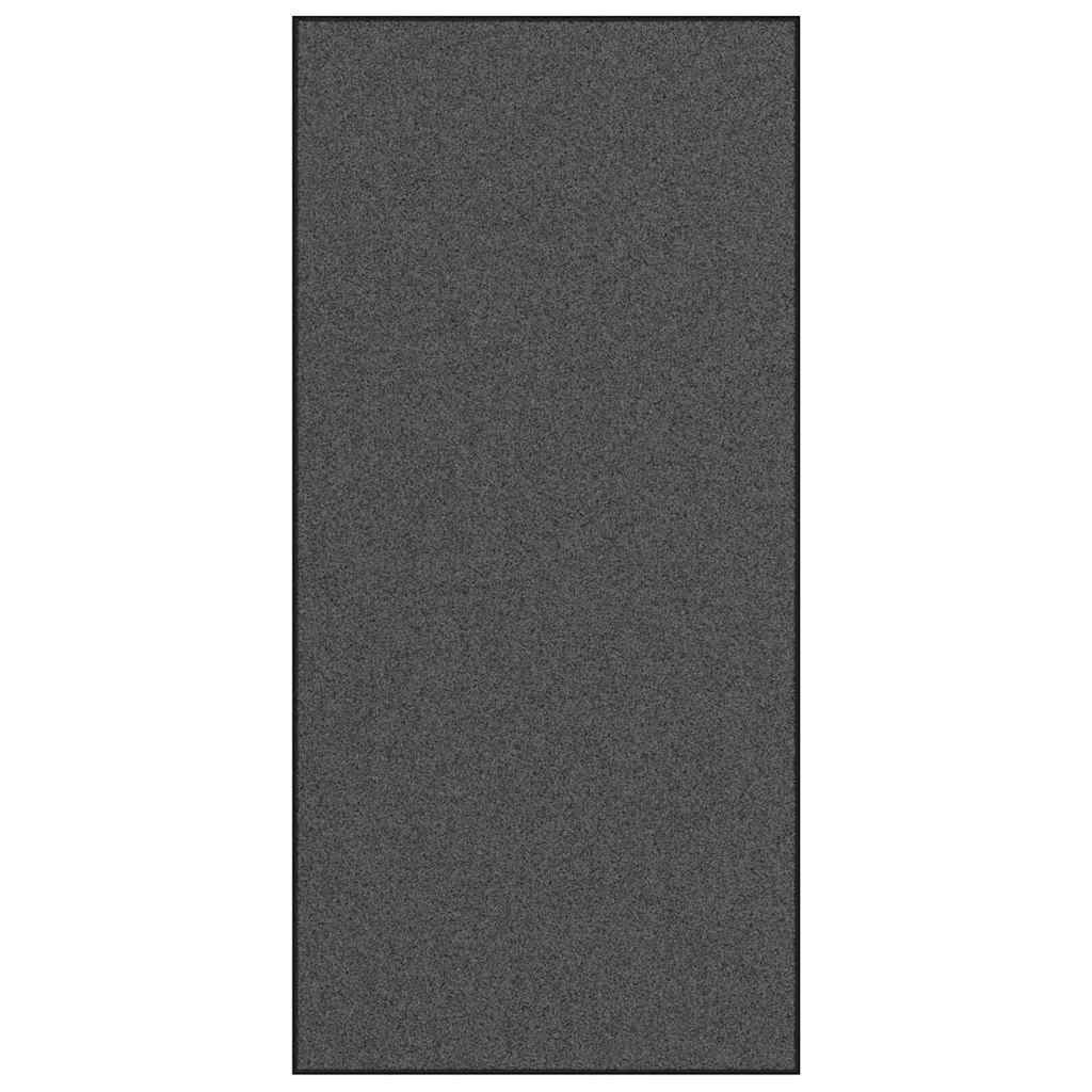 Durų kilimėlis Kita Antracito ir juoda 120 x 250 cm