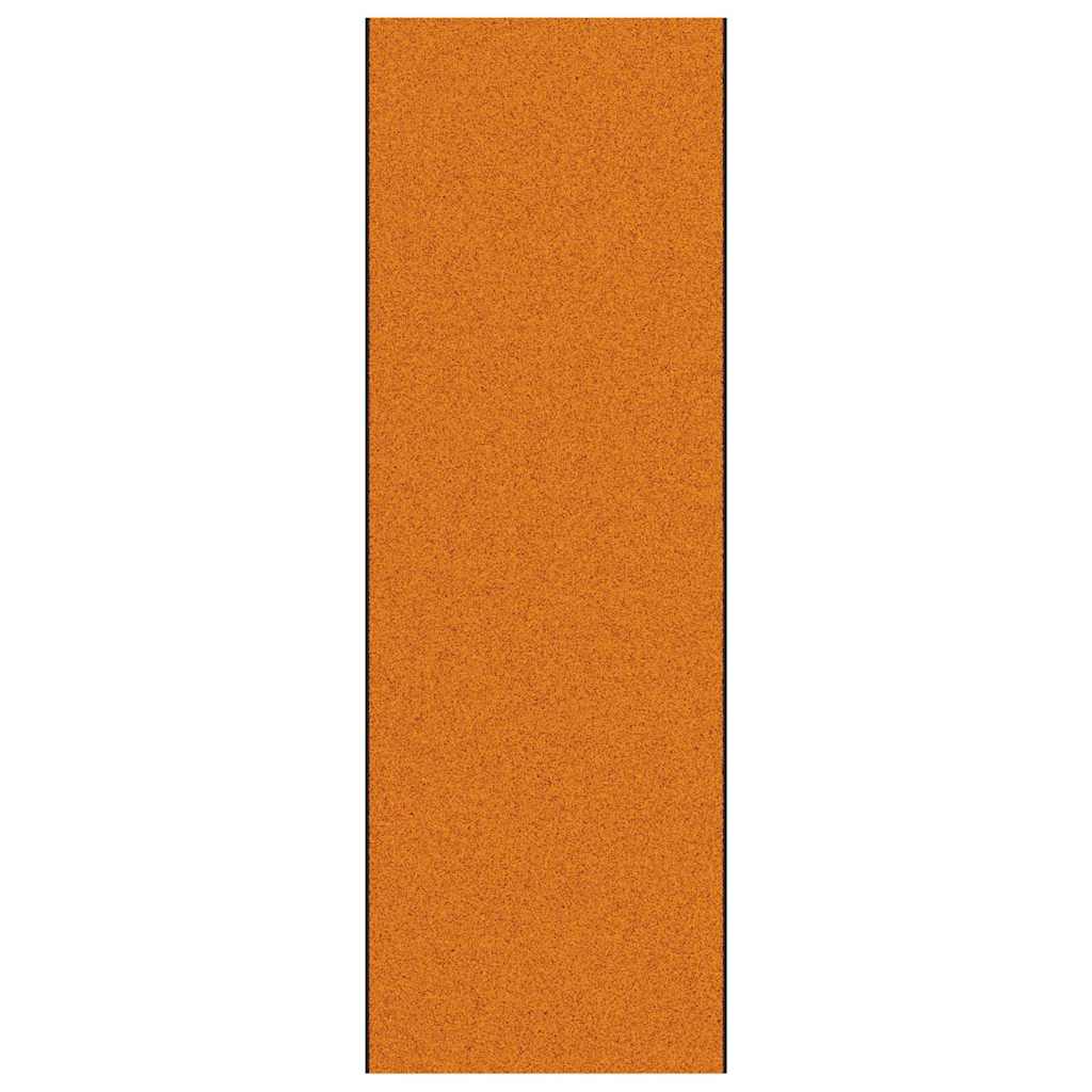 Plaunamas durų kilimėlis, oranžinis, 120x350 cm